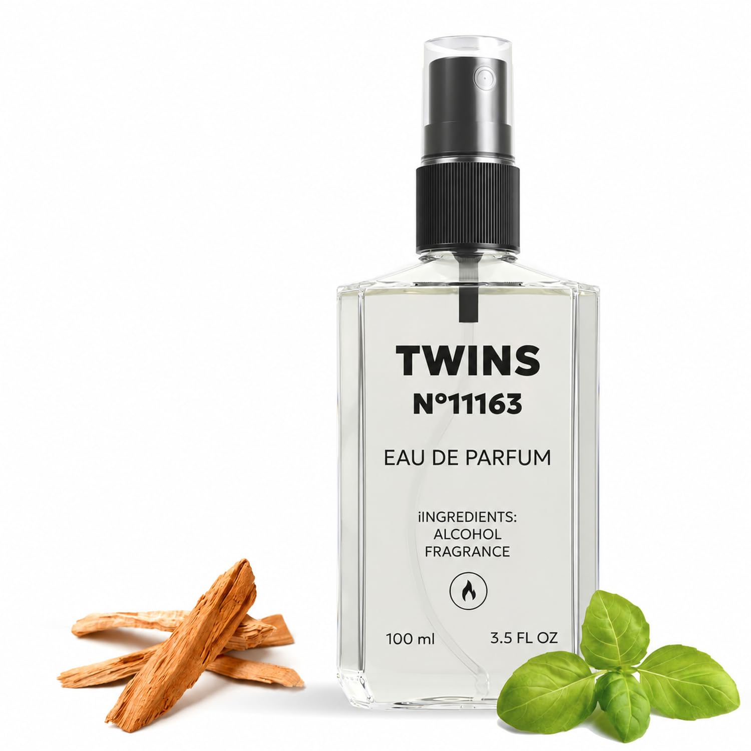TWINS Impression of Bois Imperial | Unisex Perfume for Women and Men Eau de Parfum | No.11163 | 3.4 Fl Oz / 100 ml