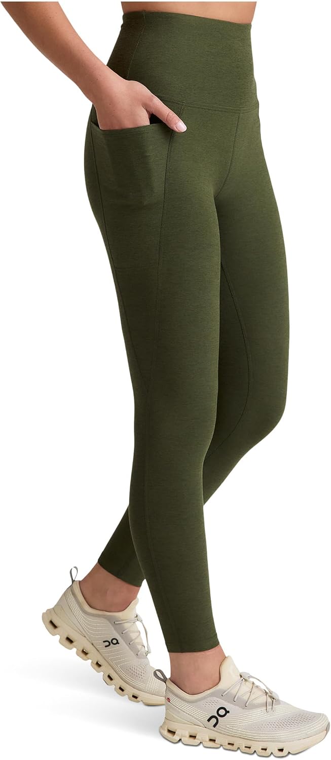Beyond Yoga Women's Spacedye Out of Pocket High-Waisted Midi Legging