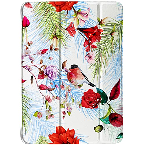 Image of DuraSafe Cases for iPad Pro 11 4th 3rd 2nd Generation Cover A2759 A2762 MNXD3HN /A A2435 MNXG3HN /A A2761 MNXF3HN /A A2377 MNXJ3HN /A MNXE3HN /A MNXH3HN /A MNXN3HN /A MP553HN /A A2228 - Birds & Flowers