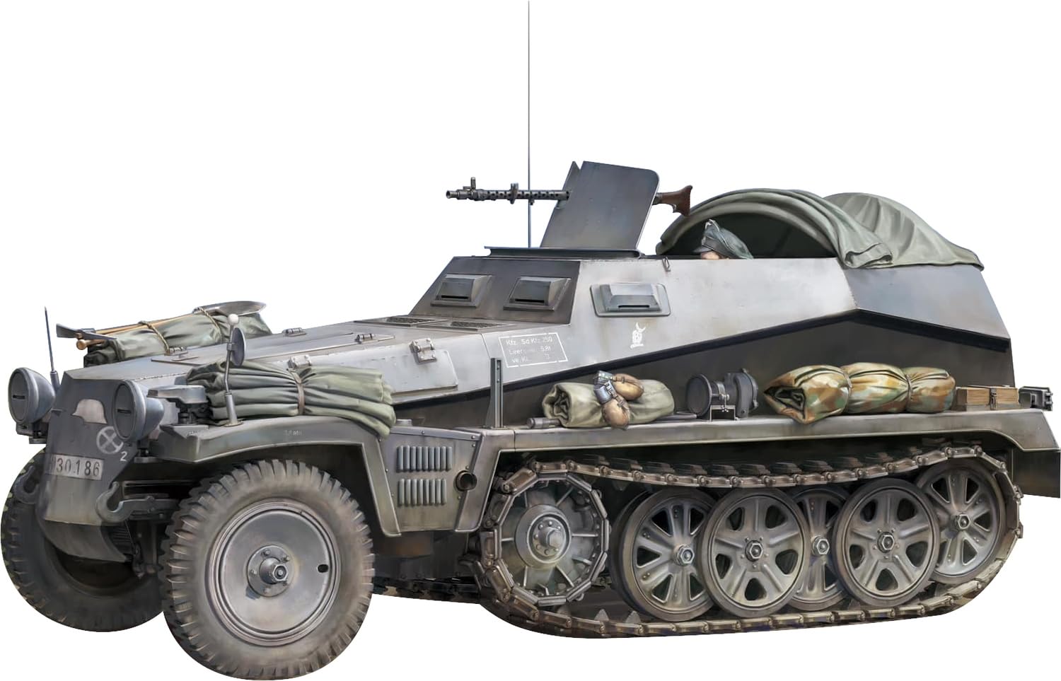 Takom 2184 Sd.Kfz 250/1 Half-Track 1:35 Model Kit