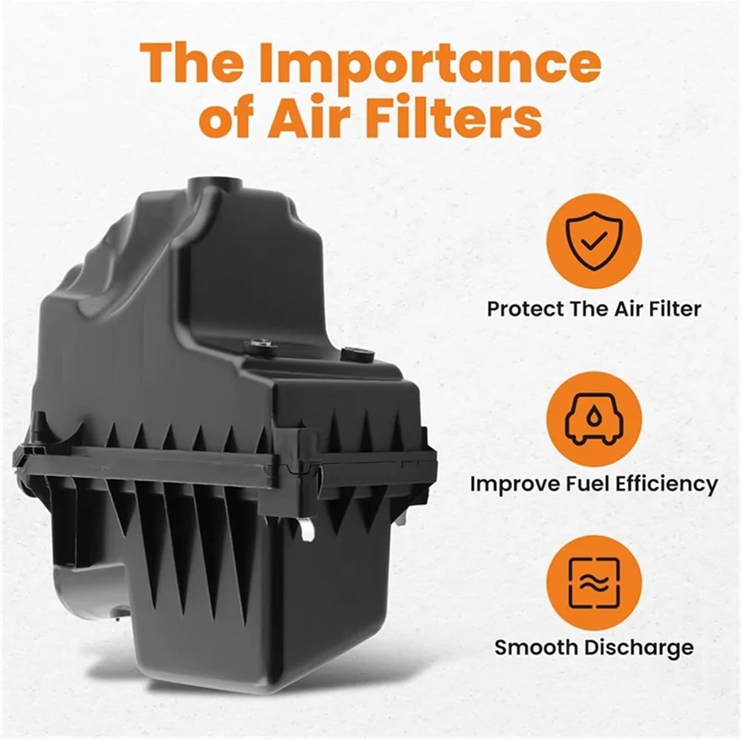 Stablize Air Intake Cleaner Box Housing Assembly Fit For Corolla LE 1.8L 2020 2021 2022 Air Filter Cartridge 17700-37370