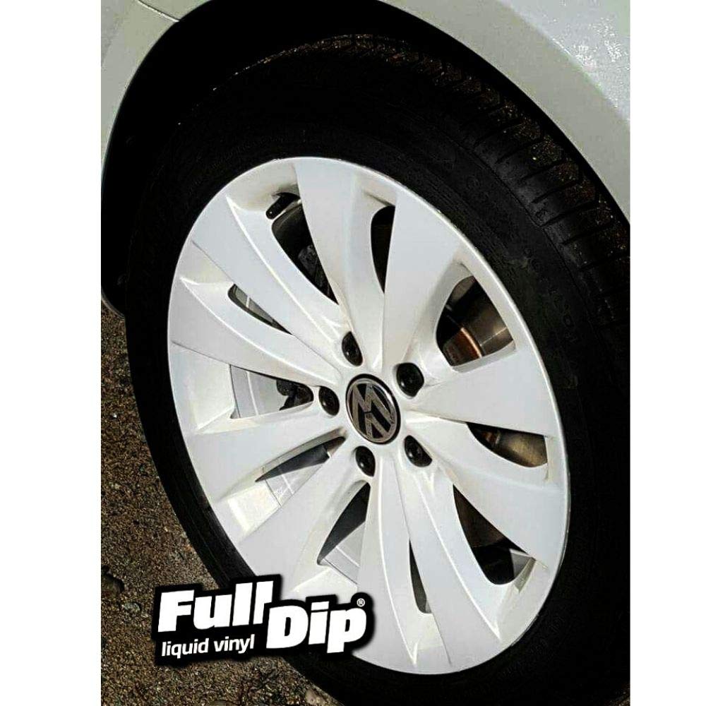 AutoFullCar FullDip Spray-Pack, Weiß, super glänzend, Vinylflüssigkeit
