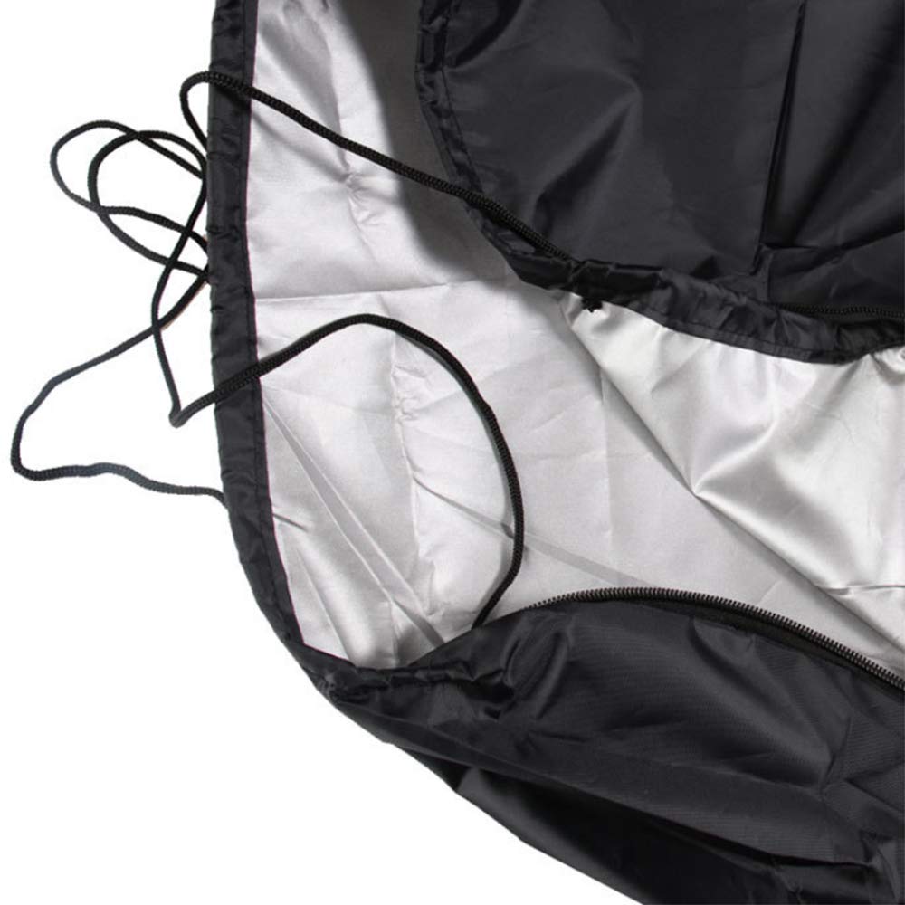 ELR Copertura per motore fuoribordo per barche impermeabili per motori fuoribordo UP-5HP/8-10HP/15-20HP/25-30HP/40-50HP/60-90HP/100-150HP (tessuto Oxford 210D, 65 x 70 x 56 pollici per 40-50HP. )