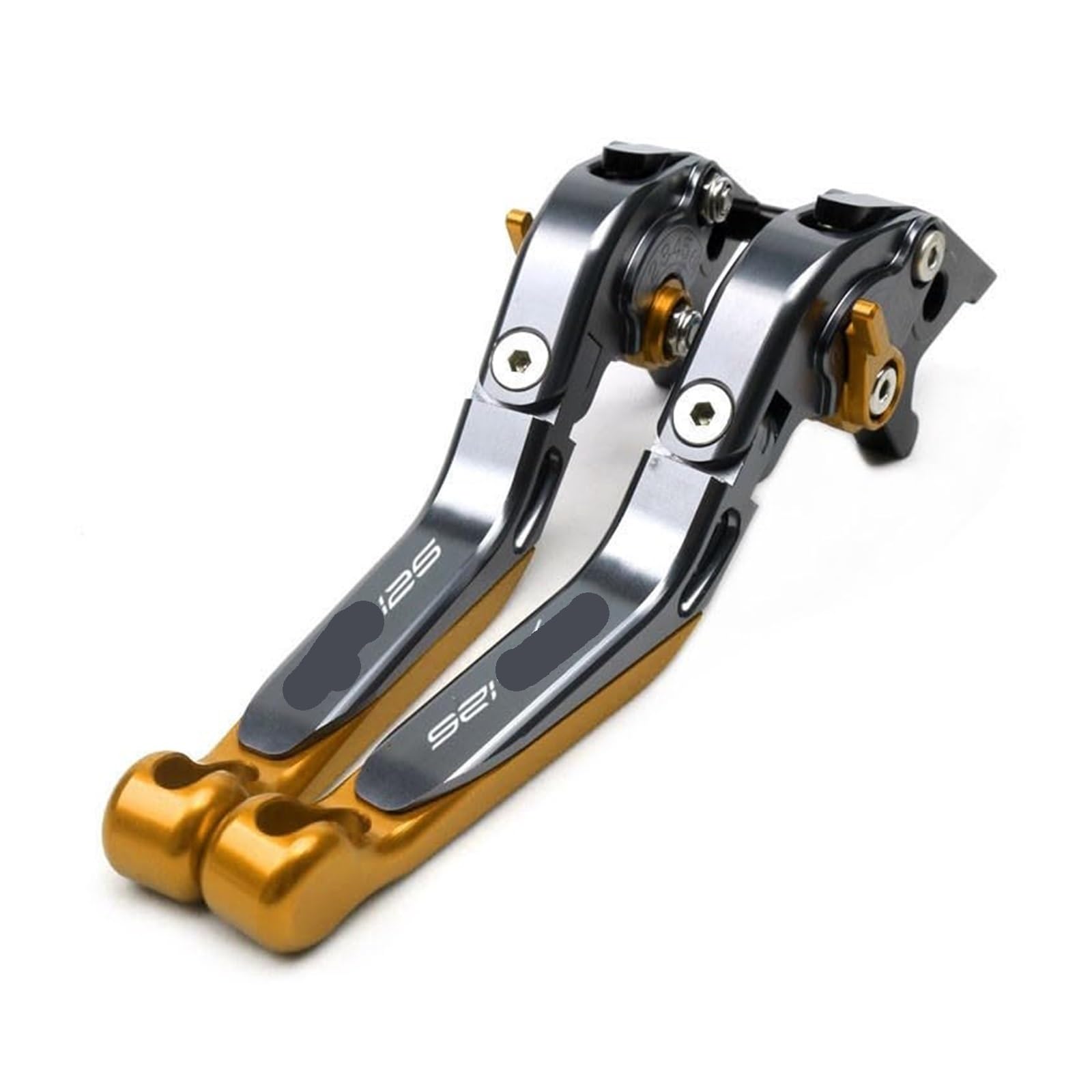 Asddllnn 6 For Kawasaki Z125 For Ninja125 2019-2021 Adjustable Folding Extendable Brake Clutch Lever