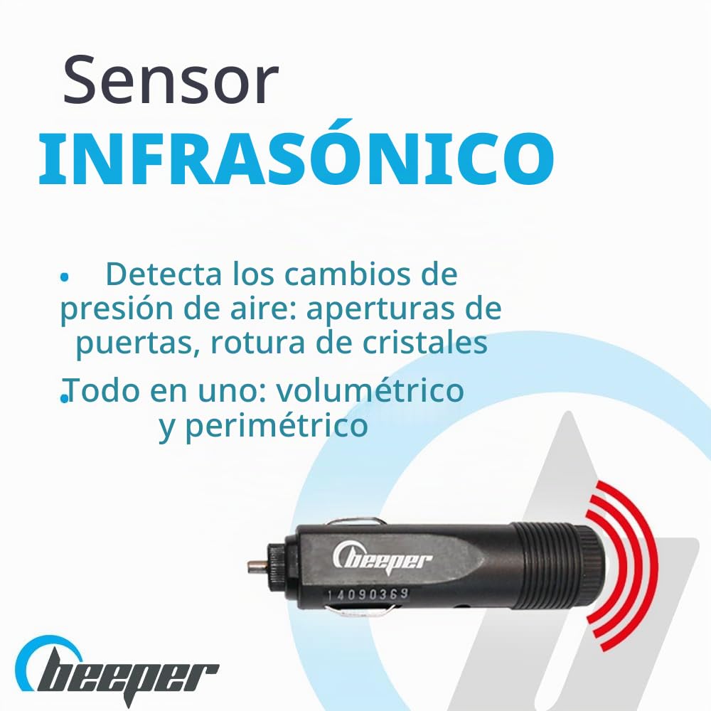 Beeper XR5CC Alarma Universal para Autocaravana