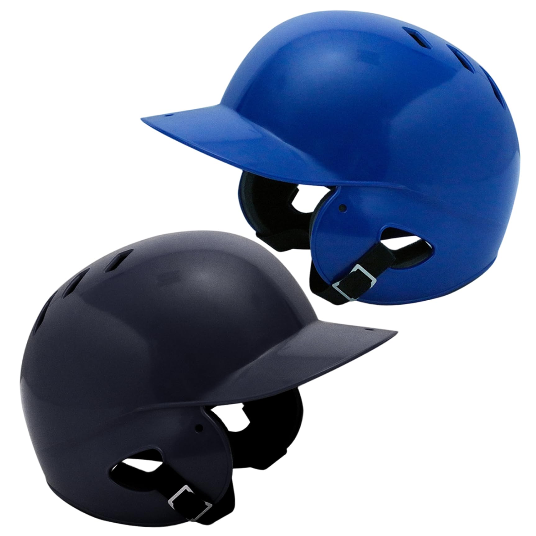 Casco de Bola de Camiseta engrosable Engrosamiento de Impactos Resistentes al Casco de bateo Protector de una Talla para jóvenes Infantiles, Azul