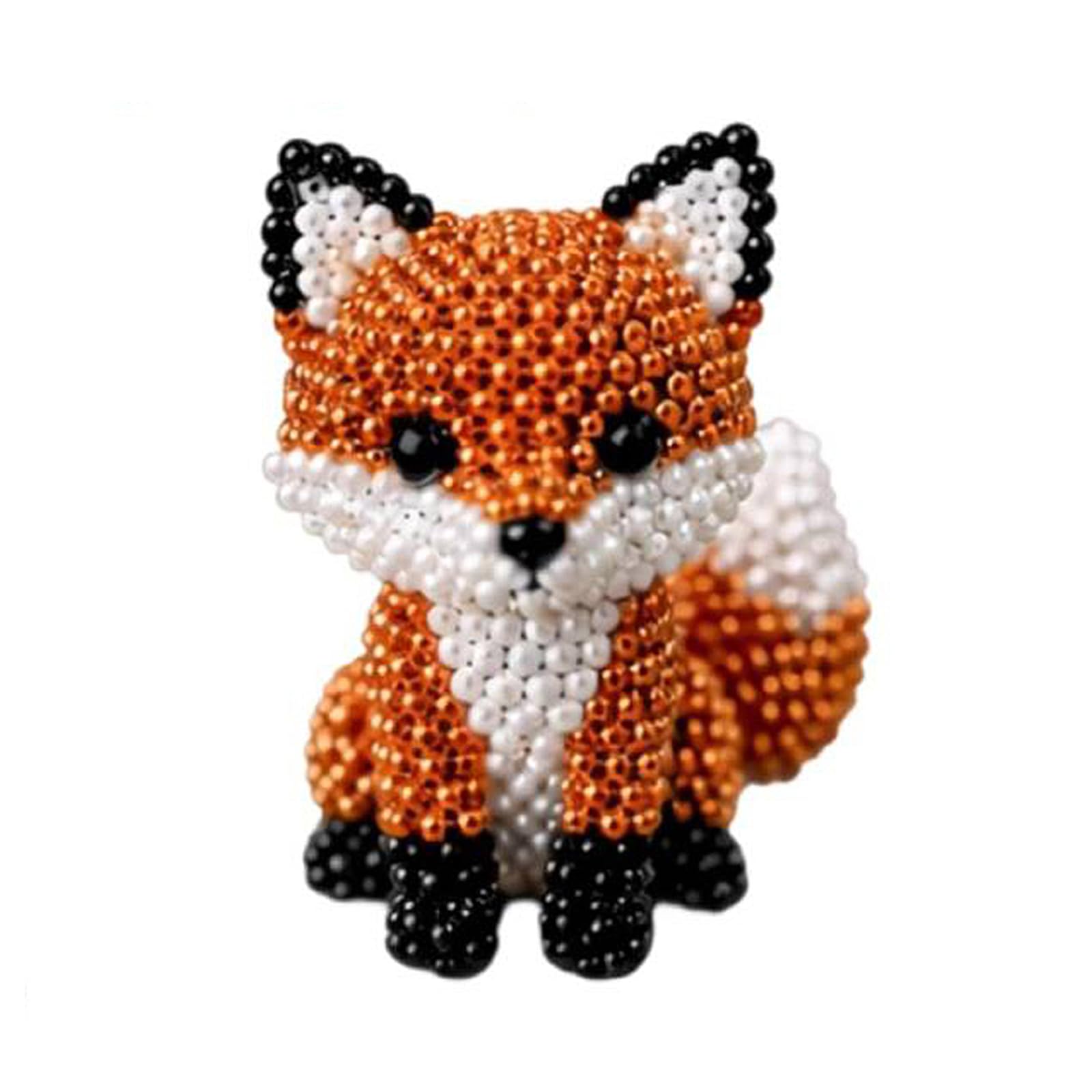 DIY Animal Beading Kit, Tiny 3D Beading Embroidery Kit, with Colorful Beads & Instructions, Beaded Animal DIY Set, Handmade Creative Arts & Crafts Gift for Adults & Beginners