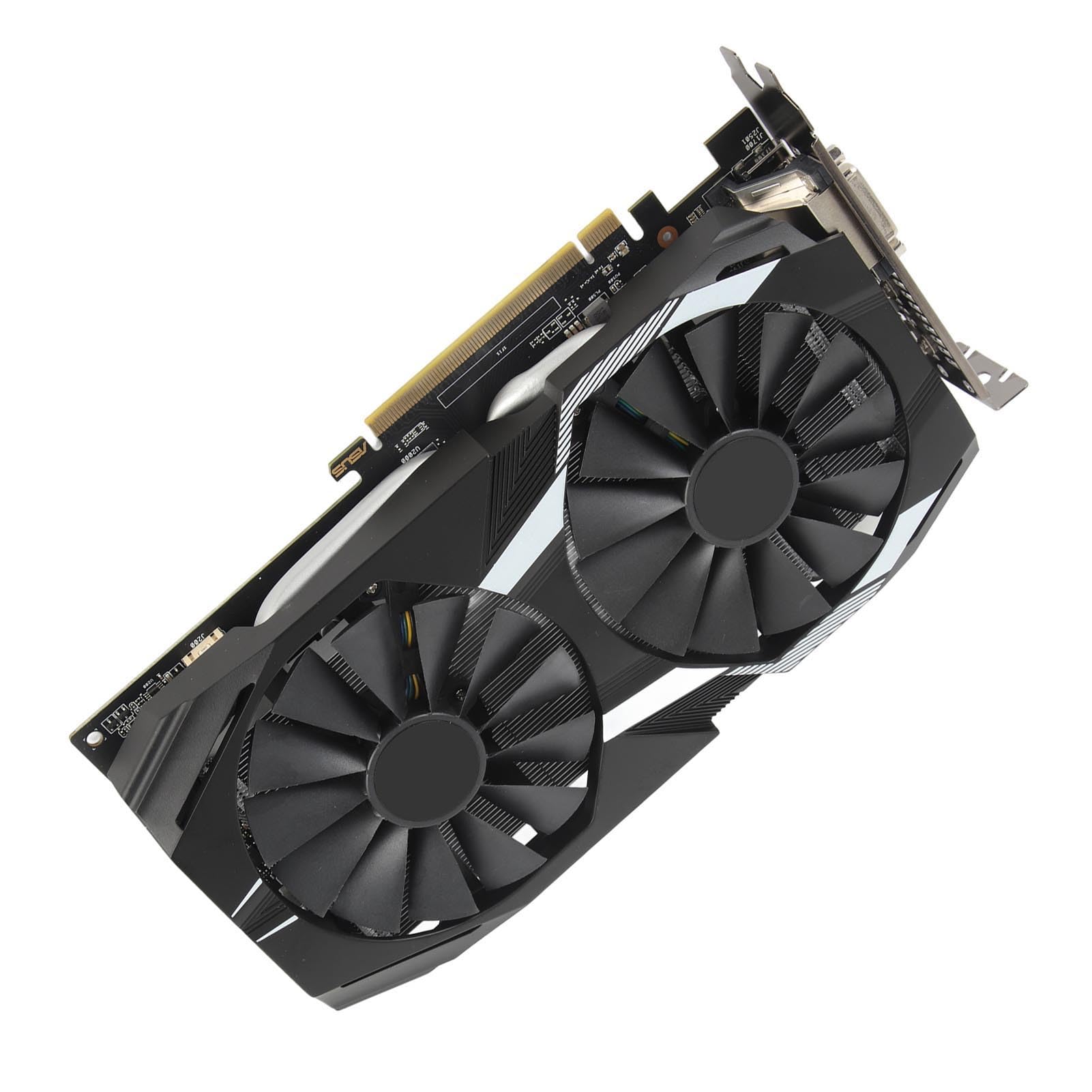 Domary Scheda Grafica GPU da Gioco Desktop PCIe 3.0 da 8 GB GDDR5 256 Bit, con Raffreddamento a Tubo in Rame a Doppia Ventola, per VR Ready e Uscita Display 4K