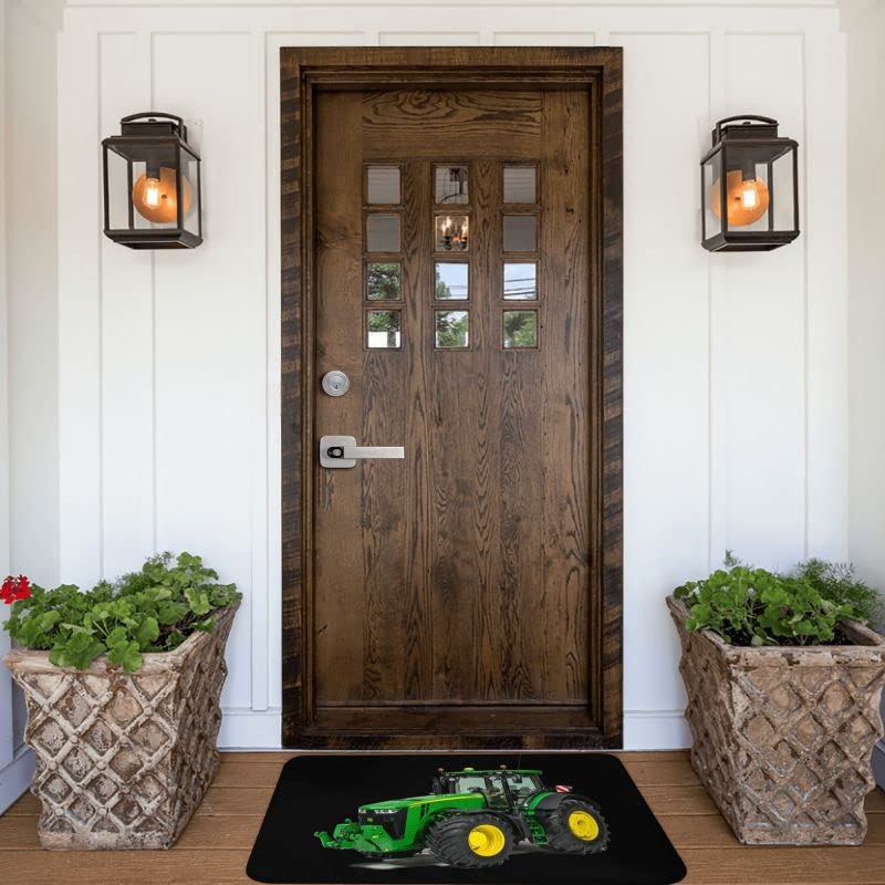 Tapis lavable antidérapant tracteur graphique pour cuisine