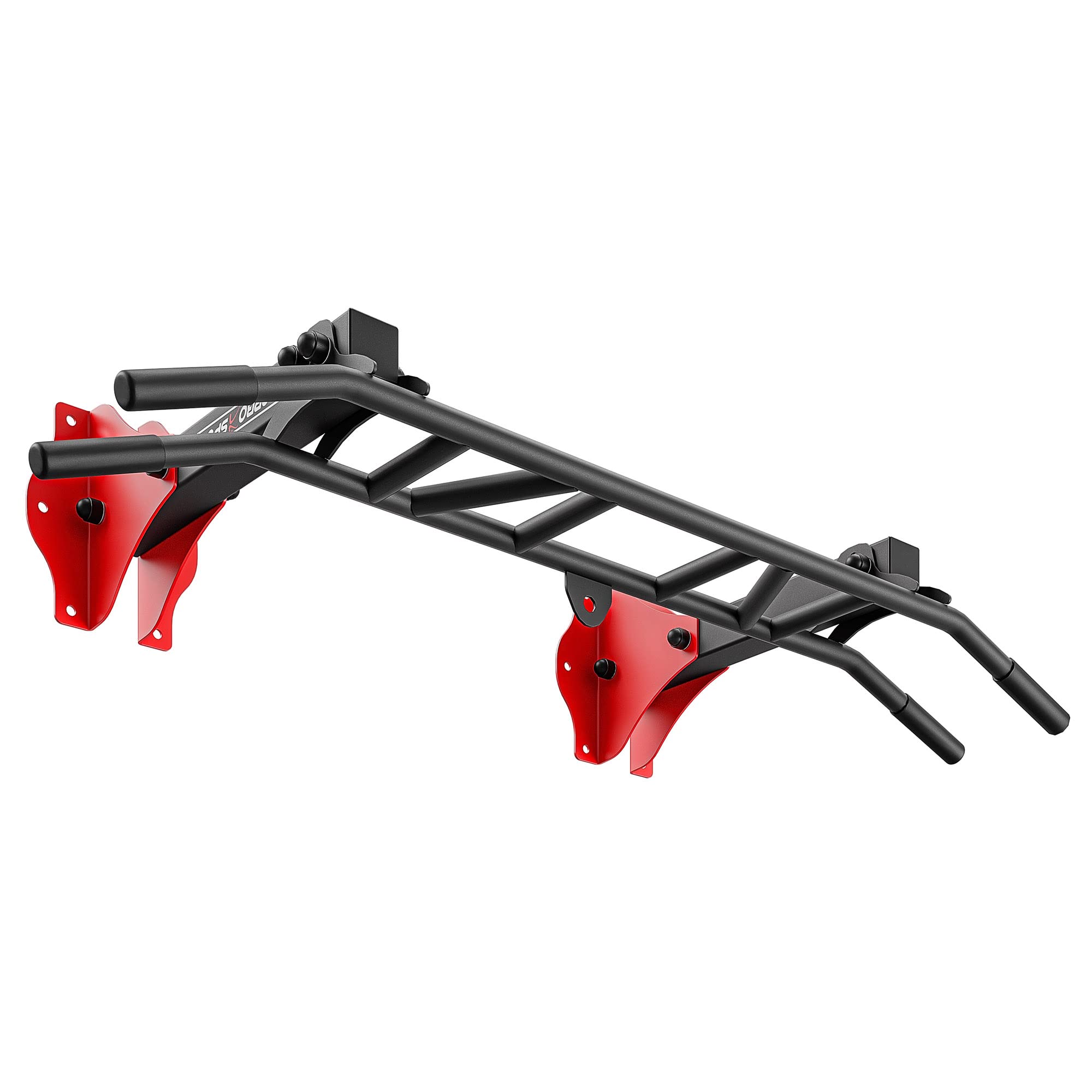 Marbo Sport multifunktionelle Klimmzugstange zur Wand- und Deckenmontage mit Boxsackhalterung MS-D203