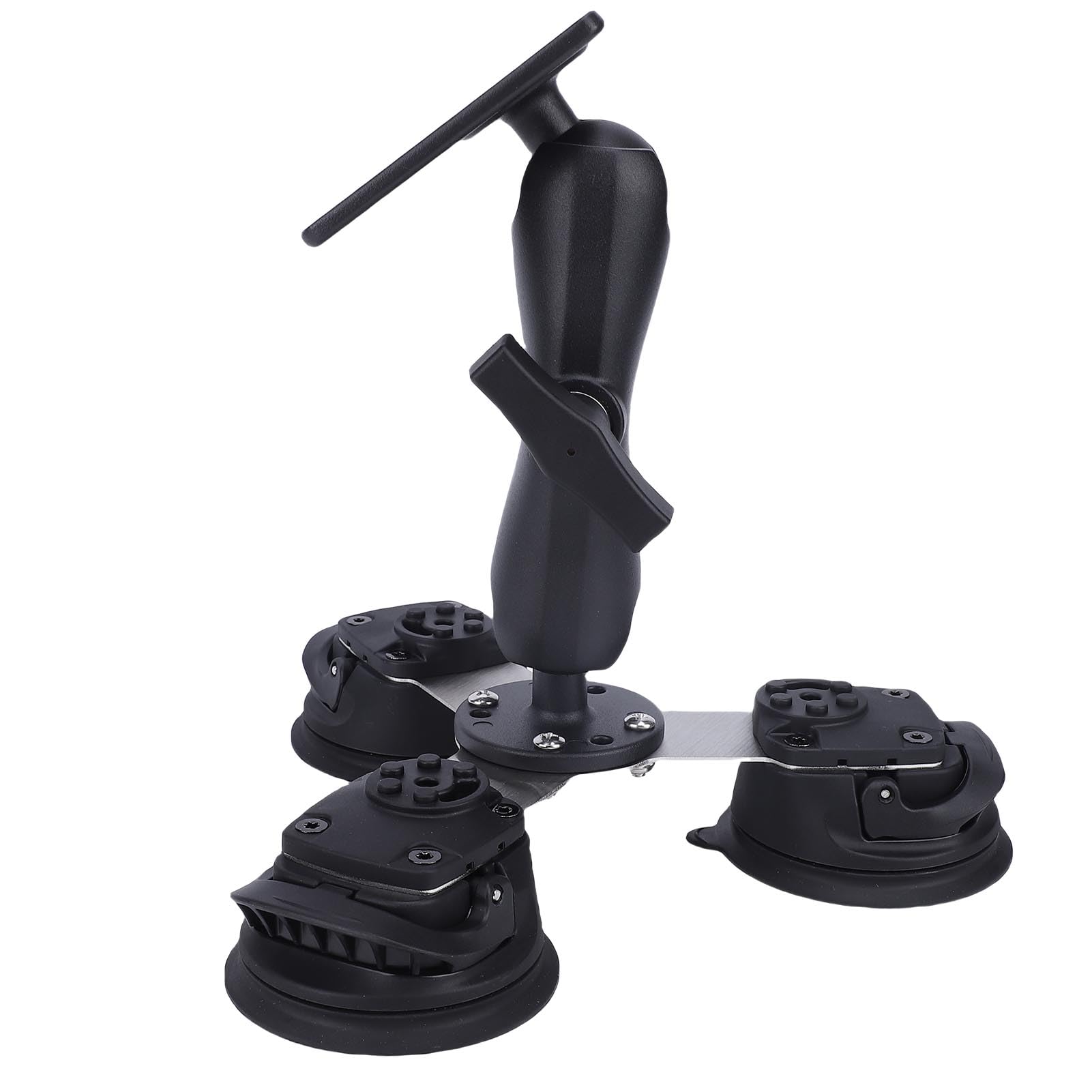 Supporto per Ventosa per Tablet Supporto Stabile in Lega di Alluminio con Cuscinetto di Carico per Scrivania in Vetro, per Tablet con Aspirazione a Vuoto per L'uso su Superfici Lisce