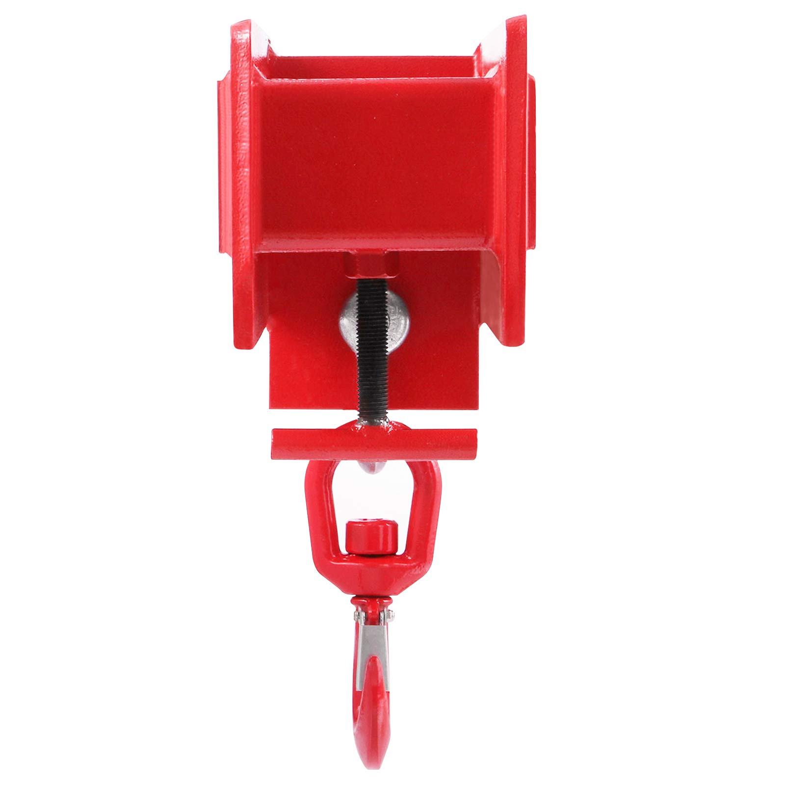 VEVOR Gancho de Carga para Carretilla Elevadora, Capacidad de 2000 kg Ganchos Cargadores para Carretilla, Ancho x Altura 26" x 8" Grúa de Elevación de Cabrestante, Tamaño del Gancho 8,1" x 3" - 4"