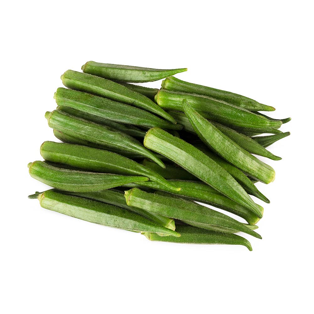 Pluckk Fresh Premium Bhendi, 500g, Tender, Uniform Size, No Broken Tips