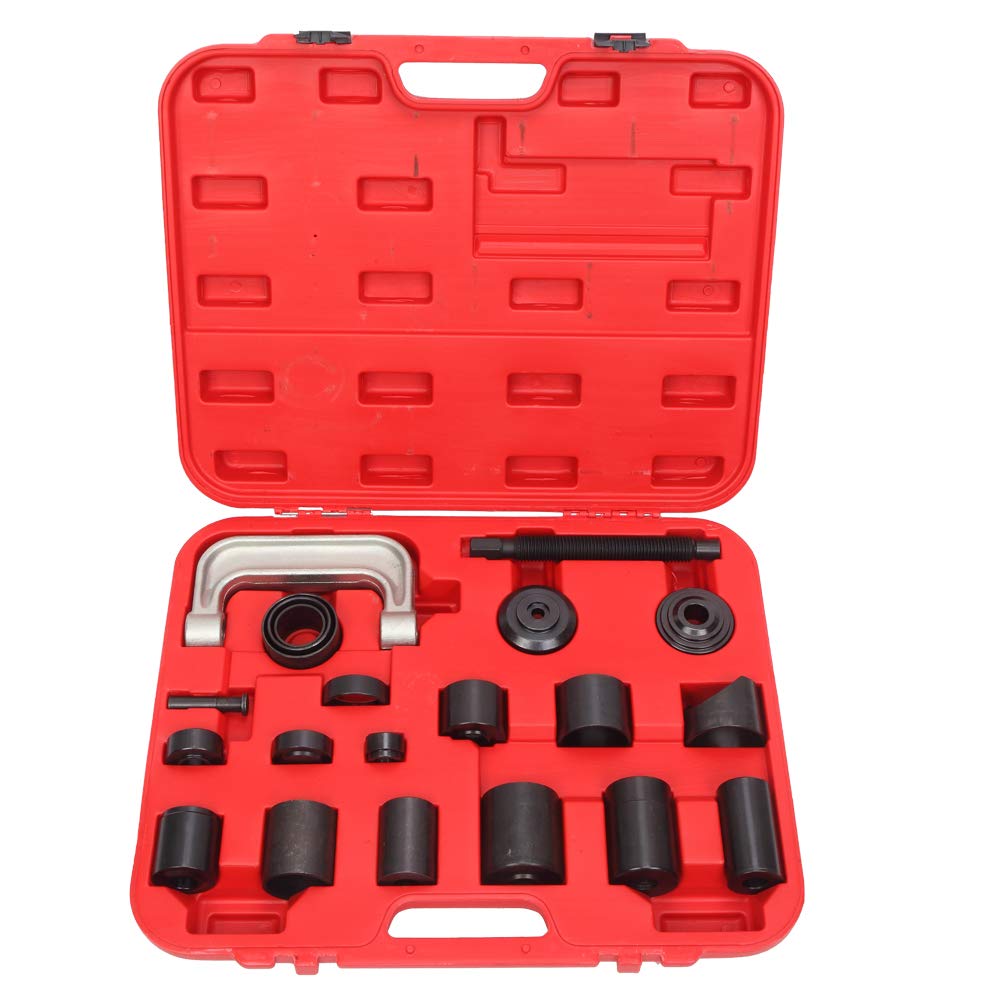 21PCS BALL JOINT SEPARATOR AUTO REPAIR TOOL REMOVER MASTER ADAPTER UNIVERSAL Bearing Separators