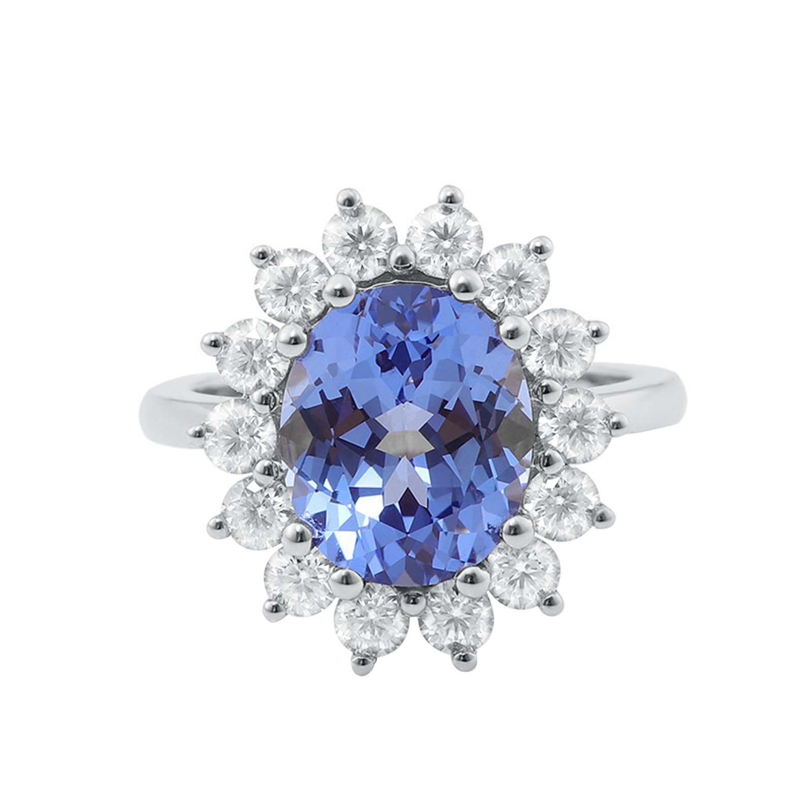 Juego de anillos para mujer, anillo de declaración de flor, mejor amiga, regalos de cumpleaños