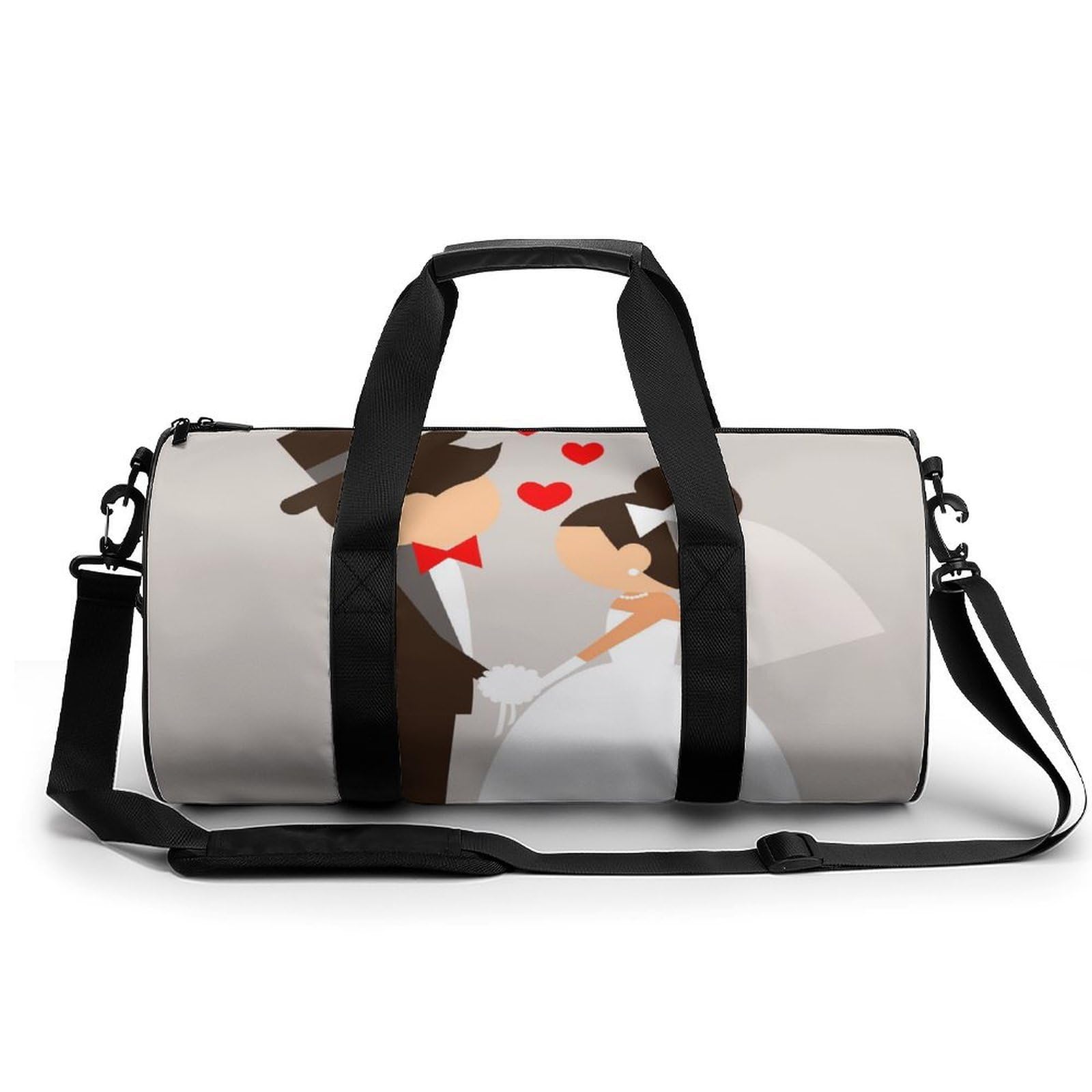Sac de gym grand compartiment duffel bag de 45cm - 8