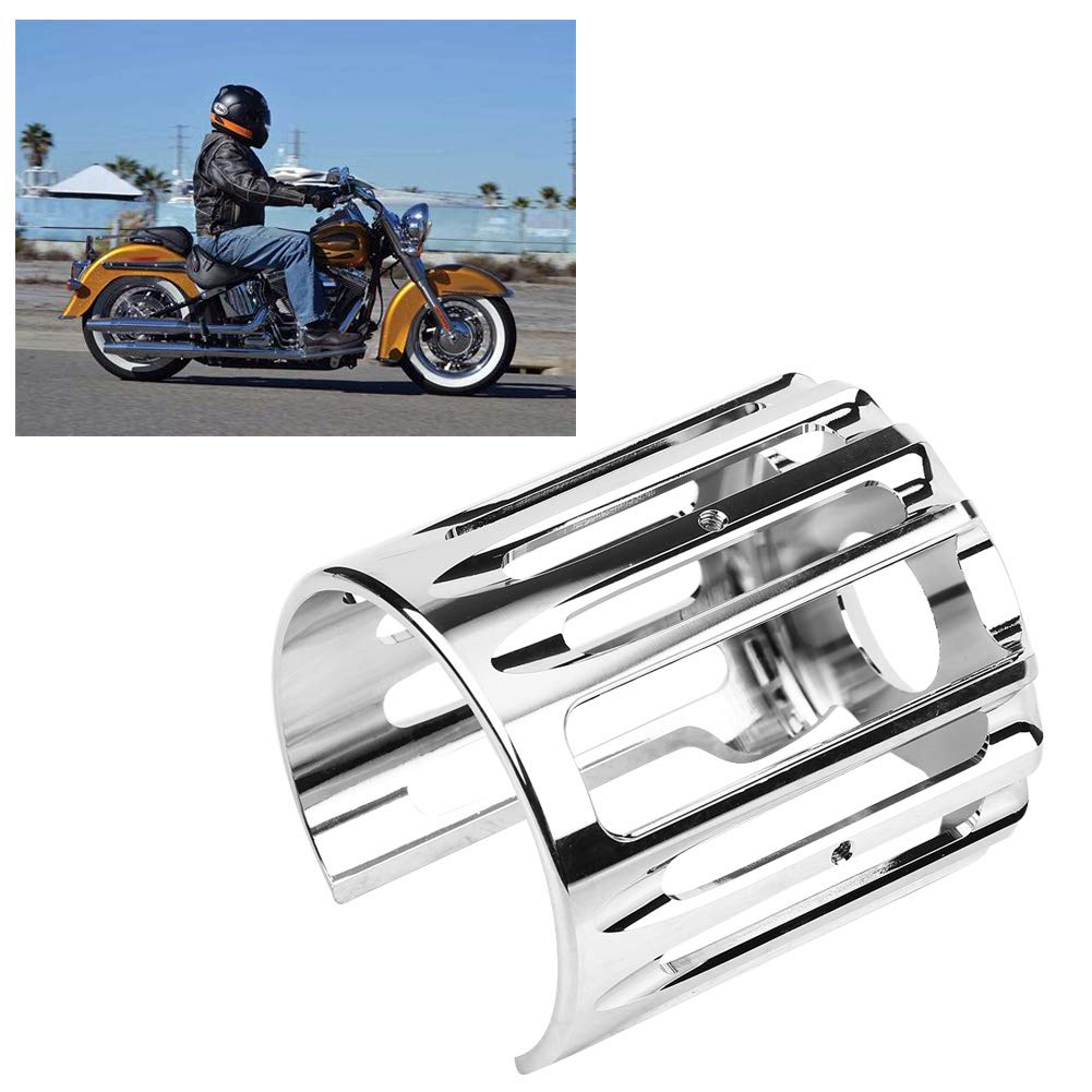 Coperchio del filtro dell’olio in alluminio CNC per moto, coperchio universale per filtro dell’olio, design a taglio profondo con finitura cromata, coperchio riutilizzabile in lega
