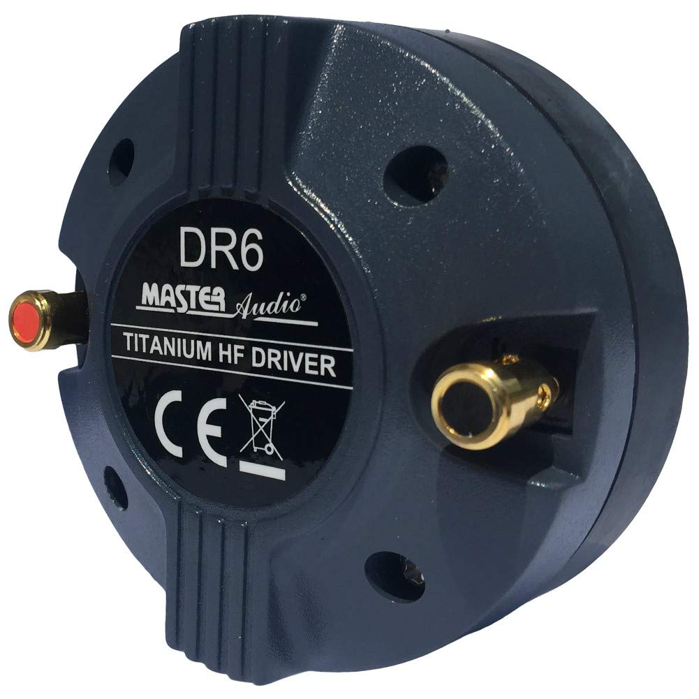 MASTER AUDIO DR6 DR 6 compressione 150 W RMS 300 W max 1" filettatura 8 ohm 102 dB bobina 34 mm