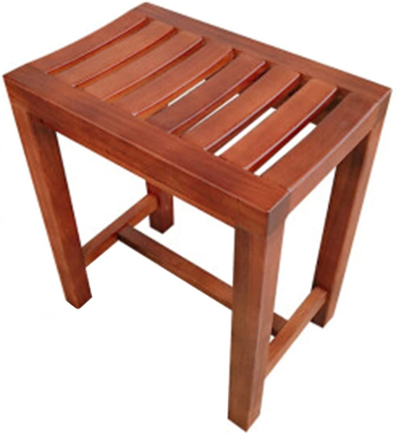 Taboret łazienkowy, krzesło prysznicowe, antypoślizgowe, drewniane, przenośne siedzisko prysznicowe, do golenia, podnóżek, małe krzesło do ogrodu, łazienki, na balkon, ławki do spa (rozmiar
