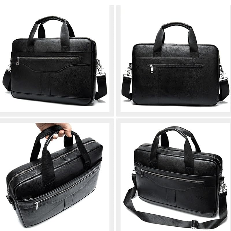 Vintage Business Office Handbag Briefcase Large Capacity Handbag3