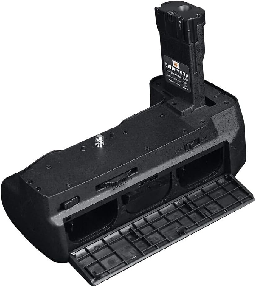 DSTE HM Battery Grip Compatible with Blackmagic Pocket Cinema Camera 6K/4K, Works with LP-E6 LP-E6N Battery(Battery not Included)