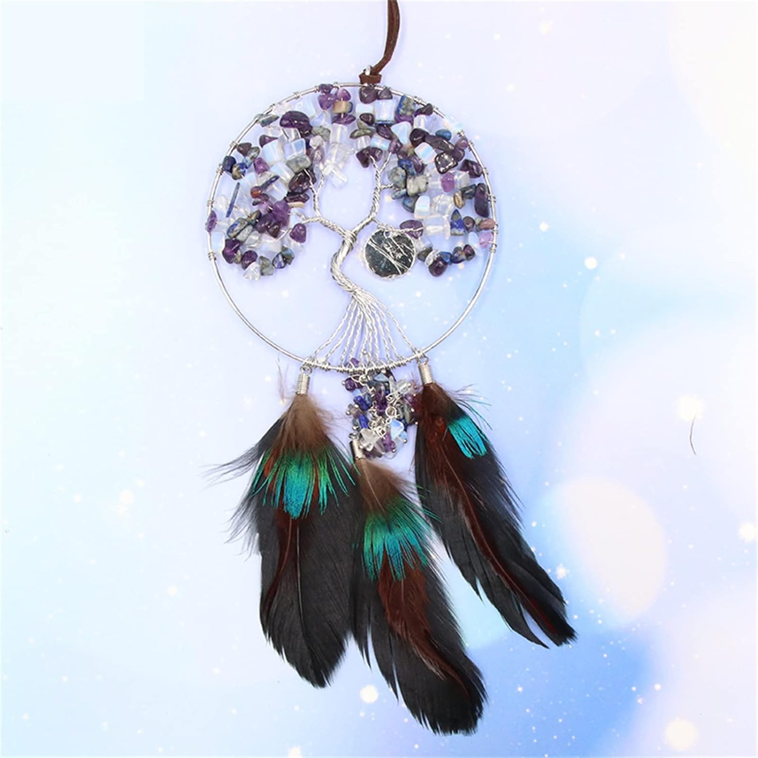 Dream Catchers Dream Catcher 4 Colors Handmade Dream Catcher Home Decoration(#3)