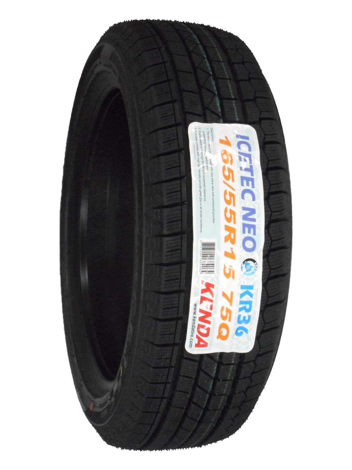 Amazon.co.jp: KENDA(ケンダ) スタッドレスタイヤ ICETEC NEO KR36 165 