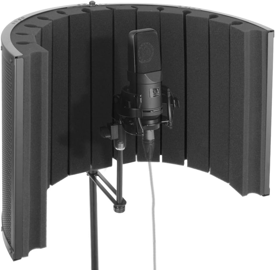 PyleUsa Mini Portable Vocal Recording Booth Use with