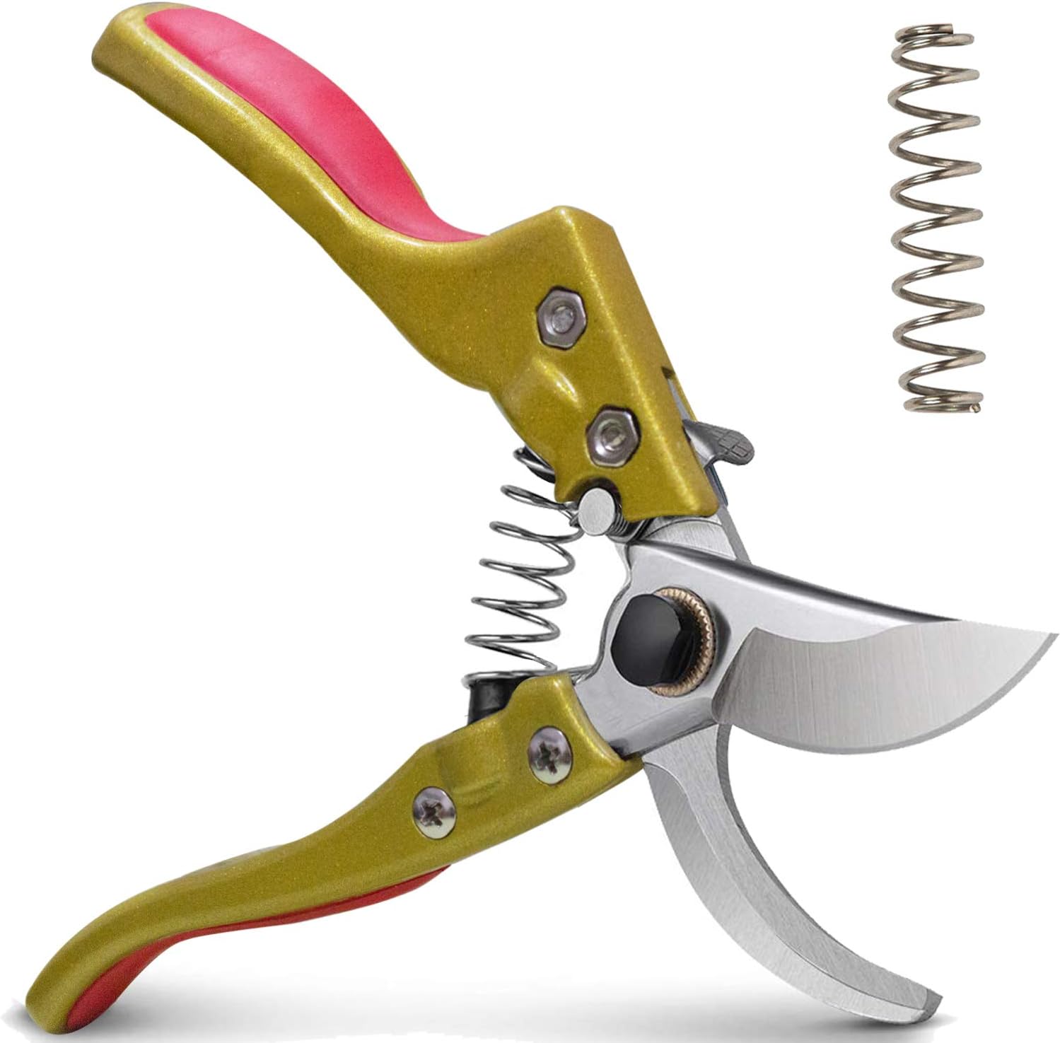 HyleJhJy 8" Bypass Pruning Shears Gardening Shears Garden