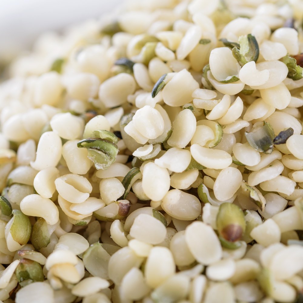 Mynatura Bio Hanfsamen Geschält 1000g Glutenfrei, Omega 3 + Omega 6 | Vegetarisch und Vegan | Bio-Qualität (DE-ÖKO-044) ((3x1000g))