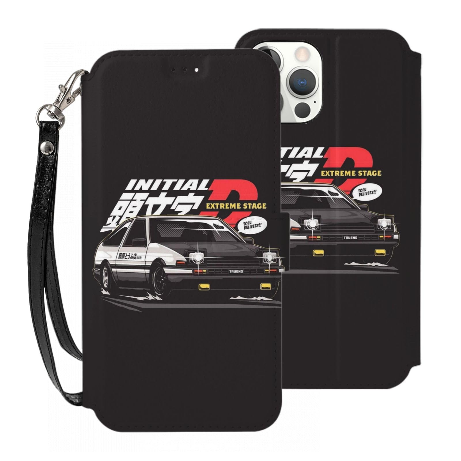 Amazon.co.jp: 頭文字D イニD AE 86 iPhone12 ケース 6.1インチ 