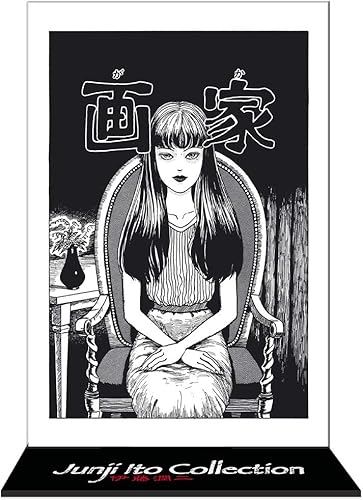 ABYSTYLE Junji Ito Tomie Acrylic - Figura de soporte de 4 pulgadas de alto, accesorios de escritorio de anime de terror, regalo