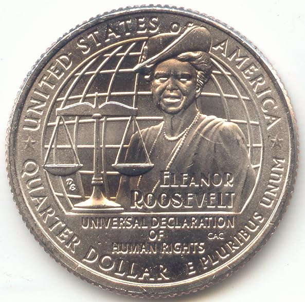 2023 D American Women, Washington Eleanor Roosevelt Quarter Uncirculated