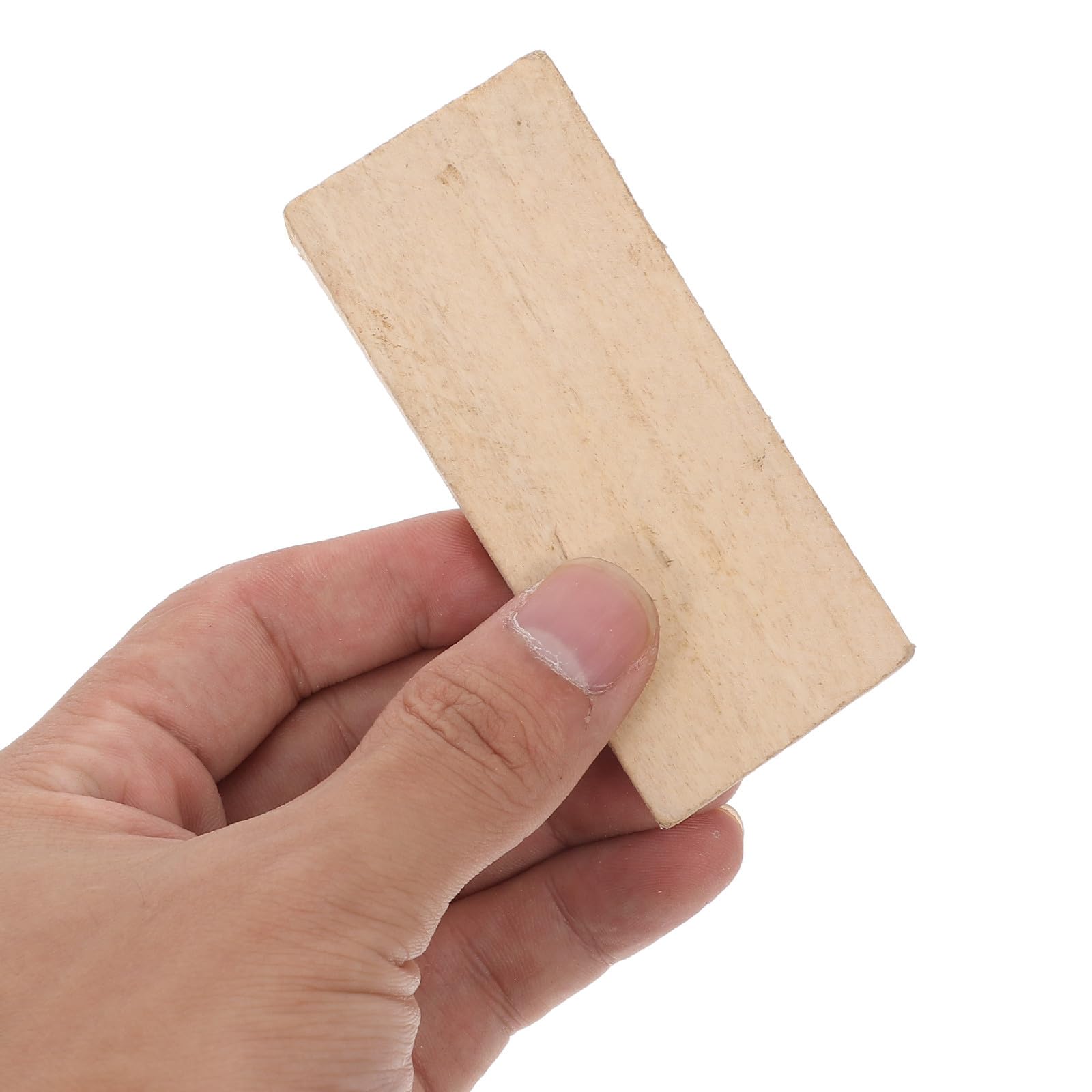 Coin de Fixation en Bois pour Manche de Hache et Houe, Cales Fines en Bois Jaune Lot de 10 Pièces, Accessoires pour Outils Agricoles, Cale de Poignée Sécurisée pour Entretien