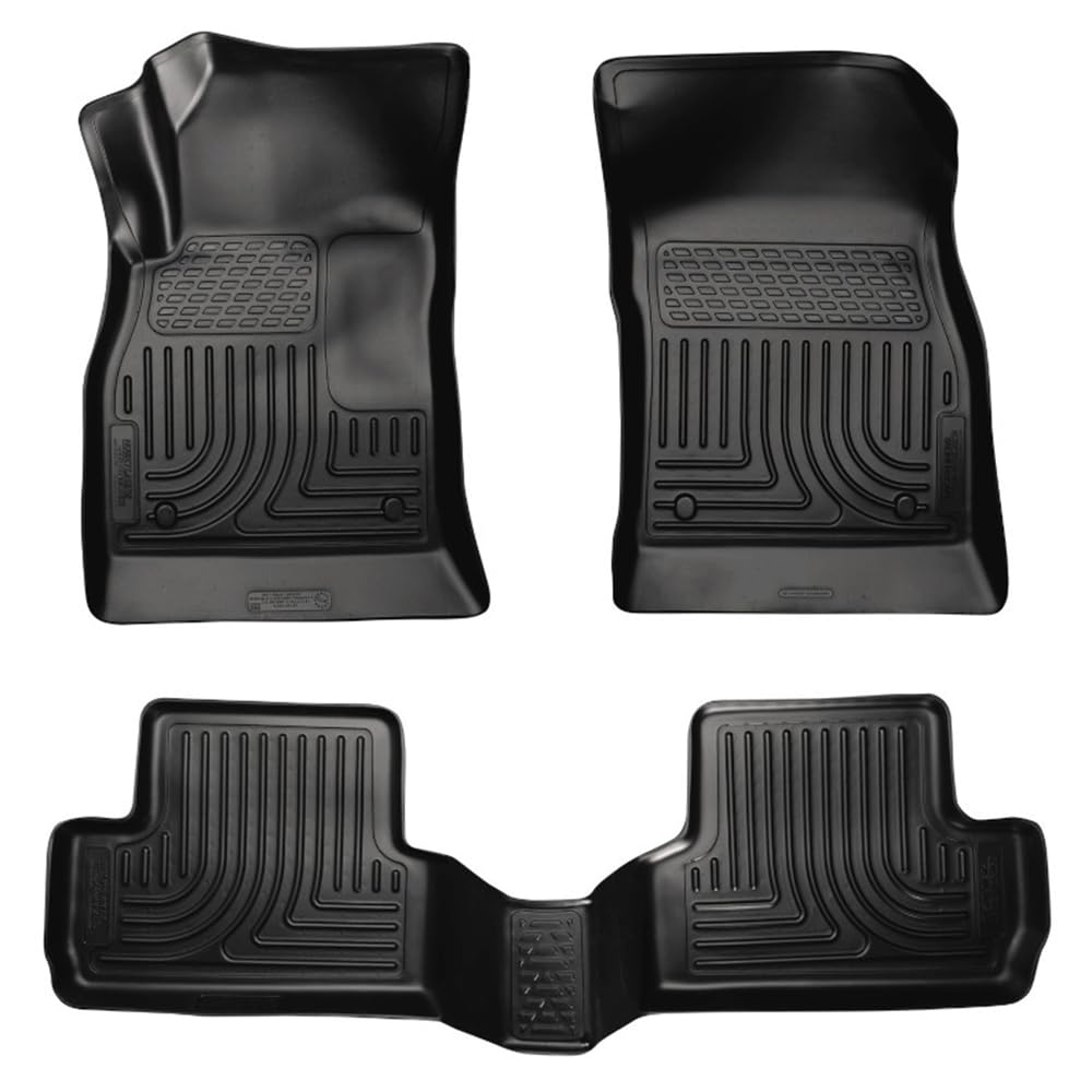 Husky Liners Weatherbeater Floor Mats Fits 2012-2017 Buick Verano Front 2nd Row 3-pc Black - 98171