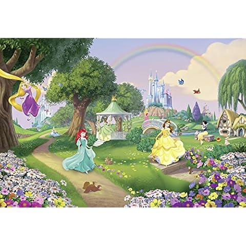 Papier peint Princesse Rainbow - Komar Cover