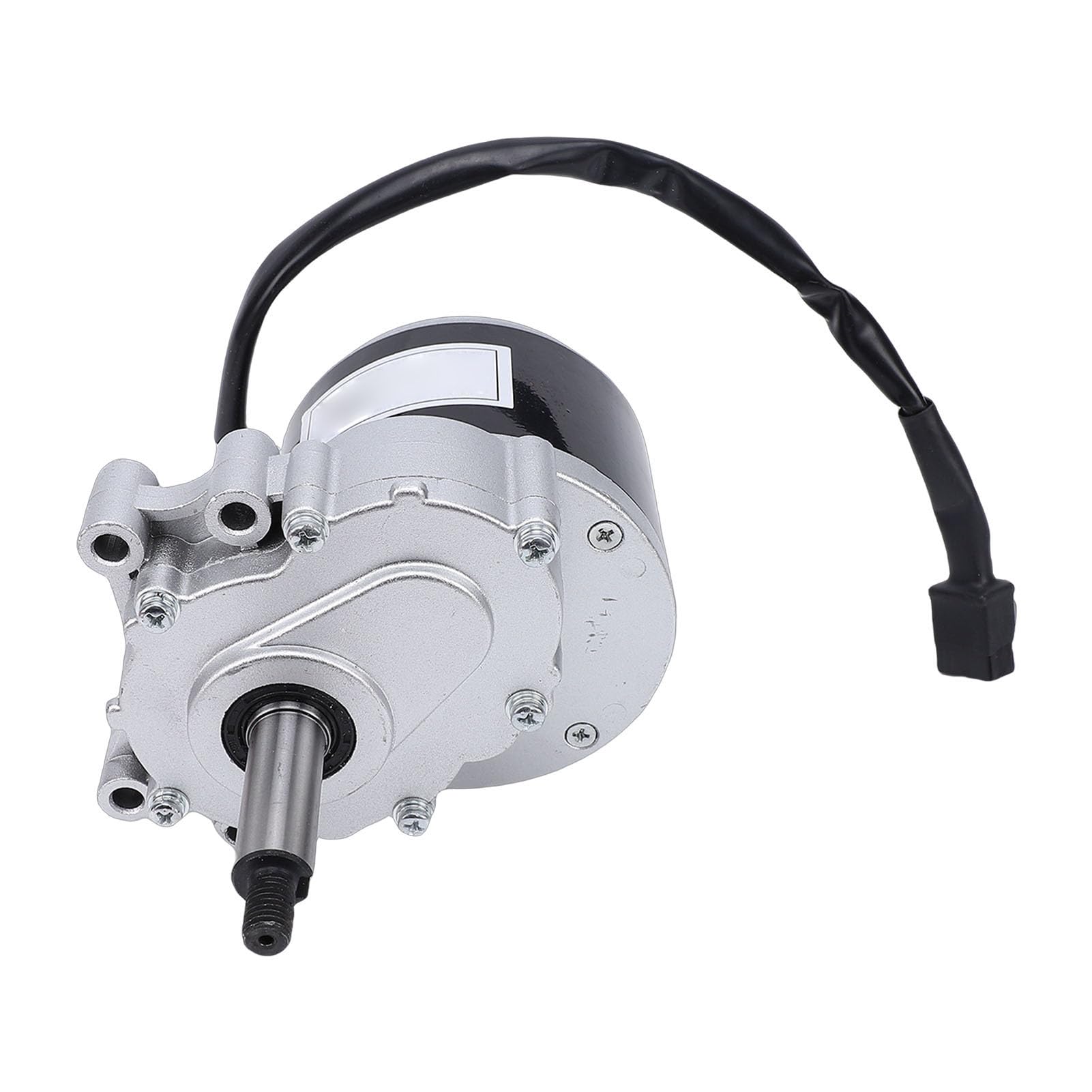 Fockety Motor de Silla de Ruedas Eléctrica, Motor Cepillado de CC de Alta Torsión y bajo Ruido de 120 RPM para Reemplazo de Silla de Ruedas Eléctrica de Bicicleta de