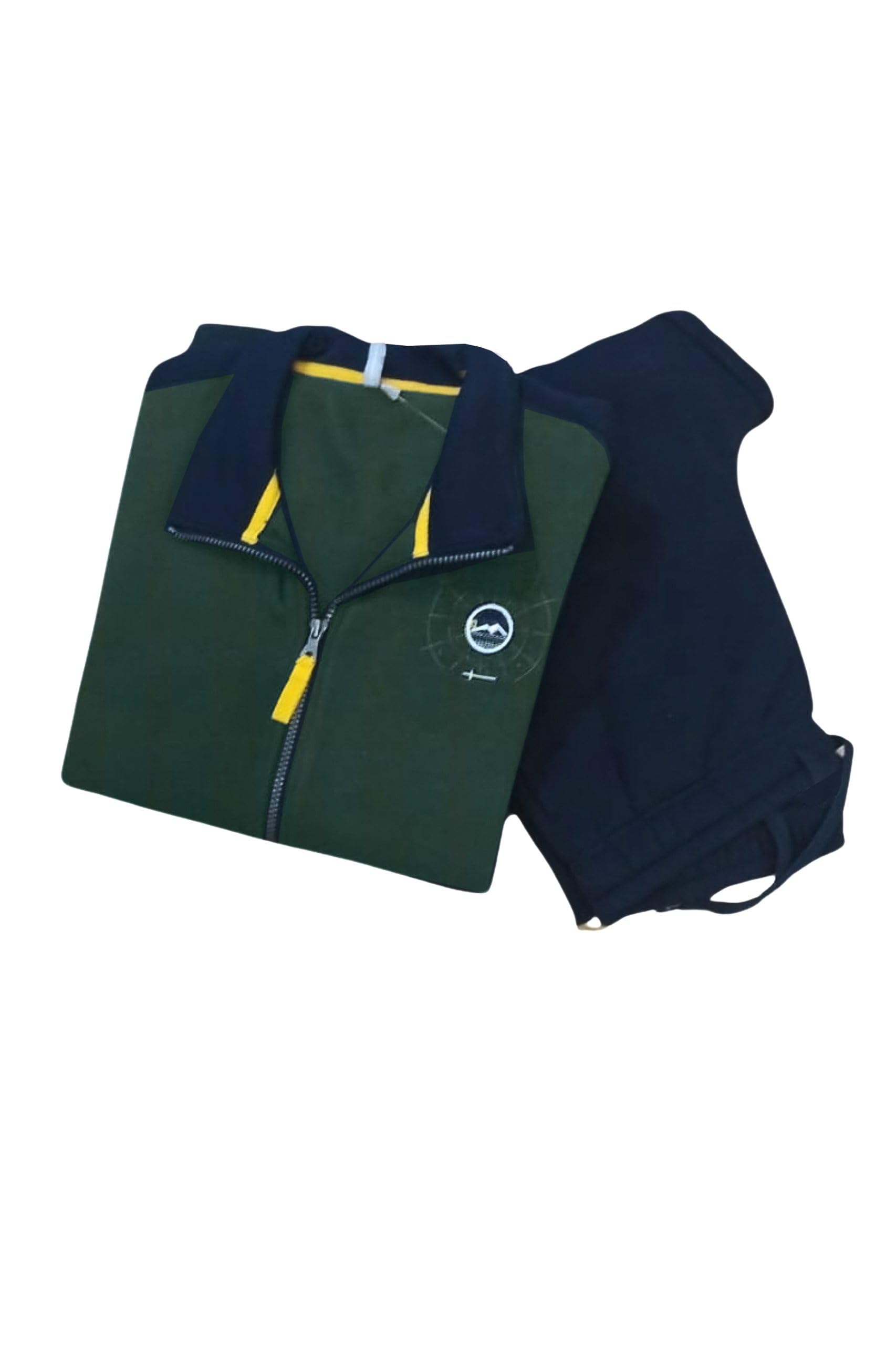 Leo Corsetteria Tuta uomo invernale felpata calda classica con zip cerniera tasche e pantaloni lunghi F.lli_Campagnolo 8Q77147FBA