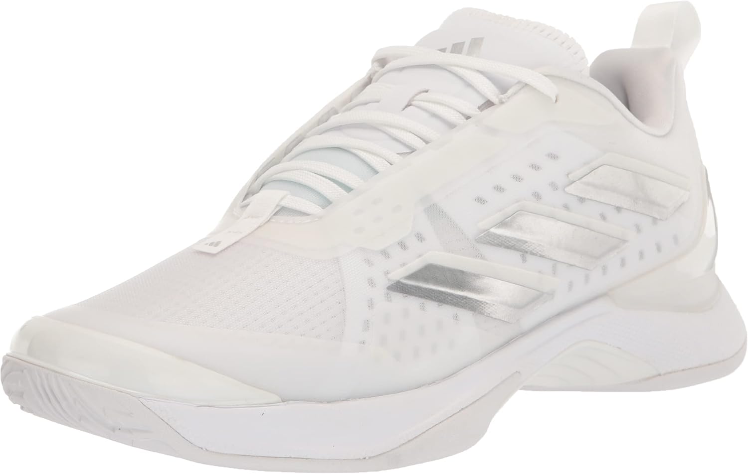 adidas Tenis Avacourt para mujer, Casi lima-core Black-pulse Lime