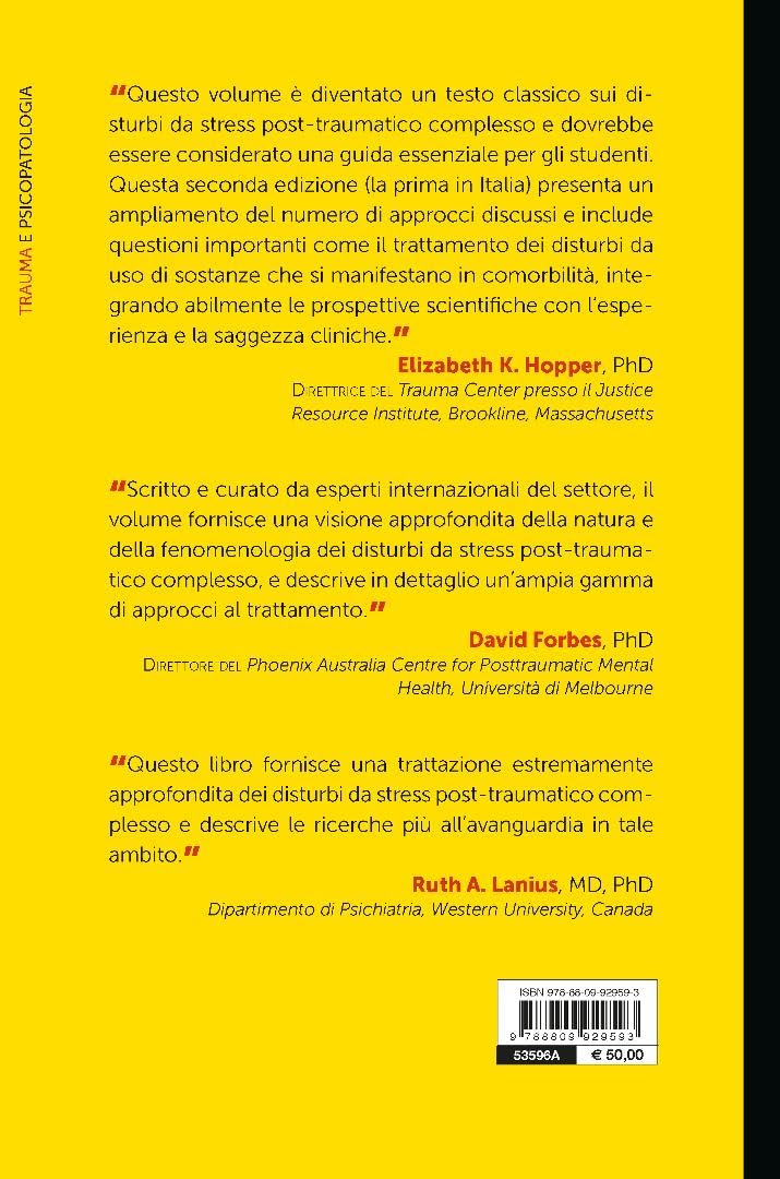 Il trattamento dei disturbi da stress traumatico complesso negli adulti. Fondamenti scientifici e modelli terapeutici