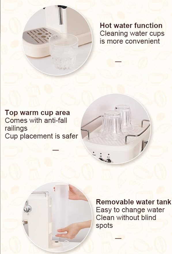 Máquina de Espresso Semi Automática con Espumador de Leche y Capacidad 1.2L miniatura 5