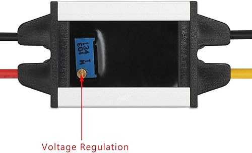 Miniatura 4 de DROK Convertidor de Buck de 12 V CC, 8-35 V a 3-27 V 5 A 135 W regulador de voltaje impermeable ajustable 3 V 5 V 9 V 12 V 24 V Fuente de