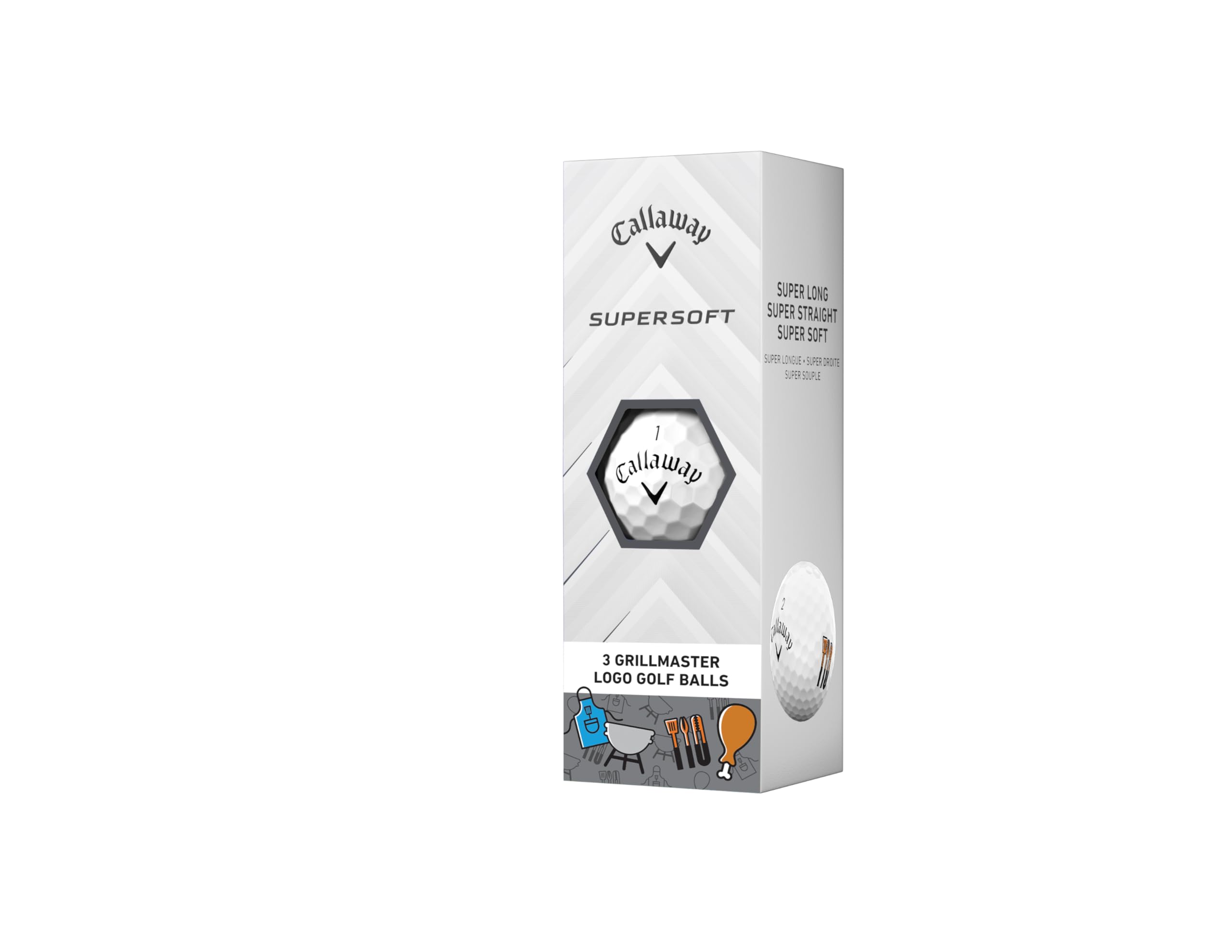 Callaway Pelota de Golf Supersoft 2025