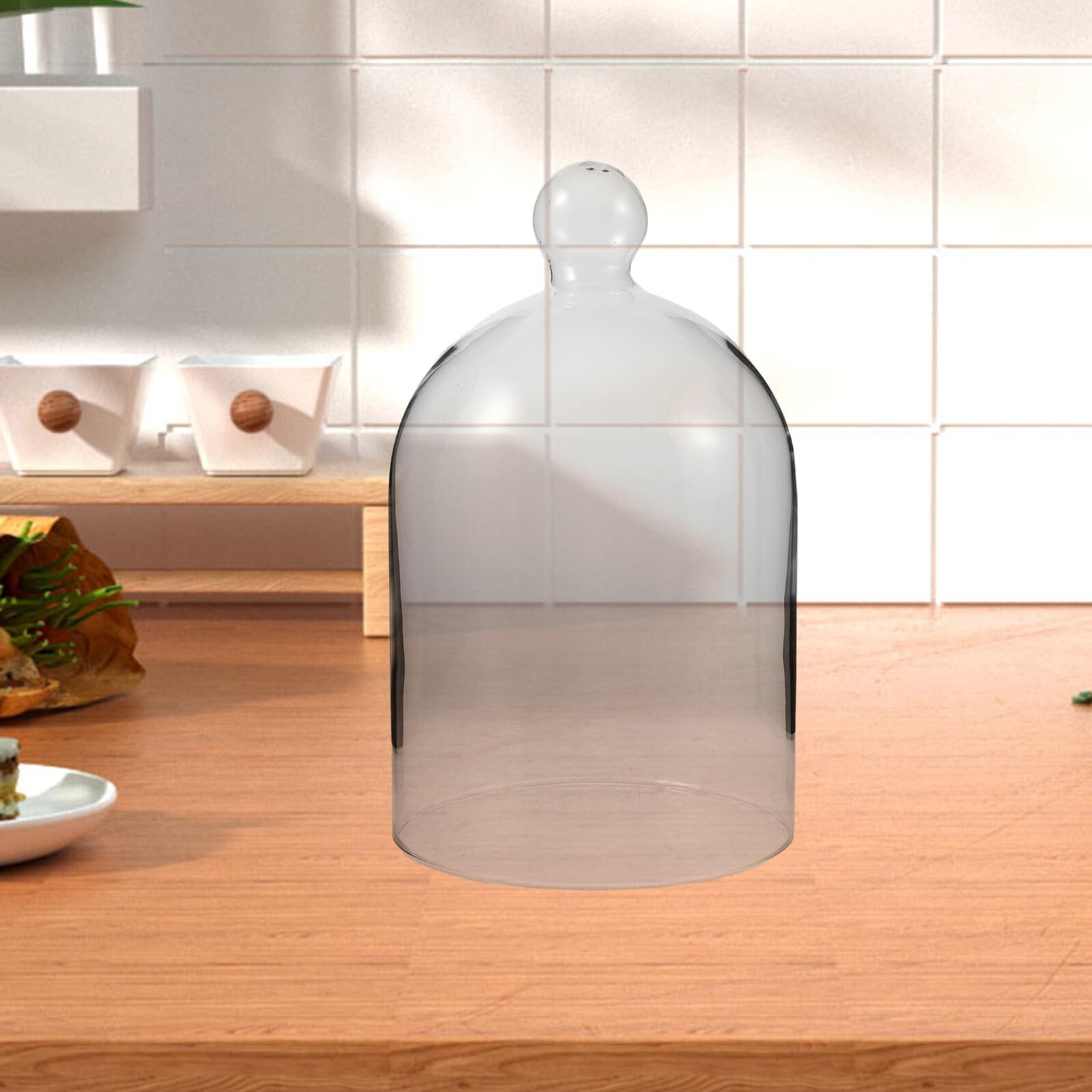TOYANDONA Sauerteig Wärmer aus Glas für Starter Transparente Glocke zur Fermentation Küchenzubehör für Brotbacken