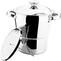 Brinox - Cuscuzeira 2L Lyon - Aço Inox