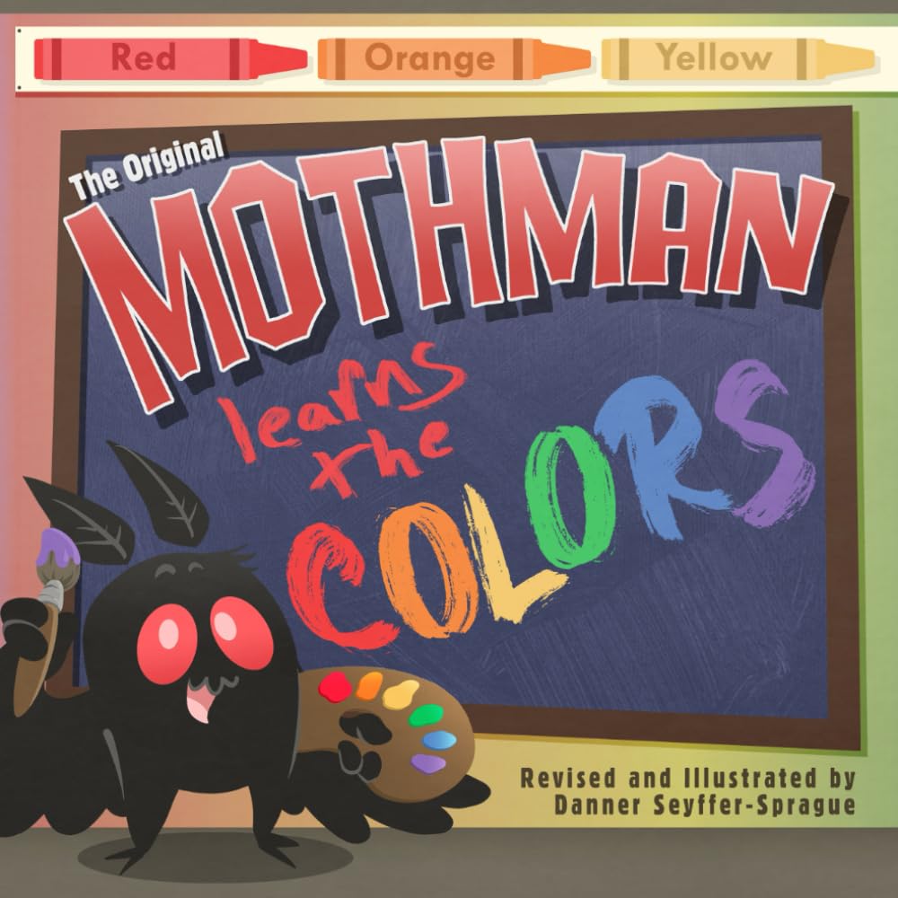 Mothman Learns The Colors - Classic Edition