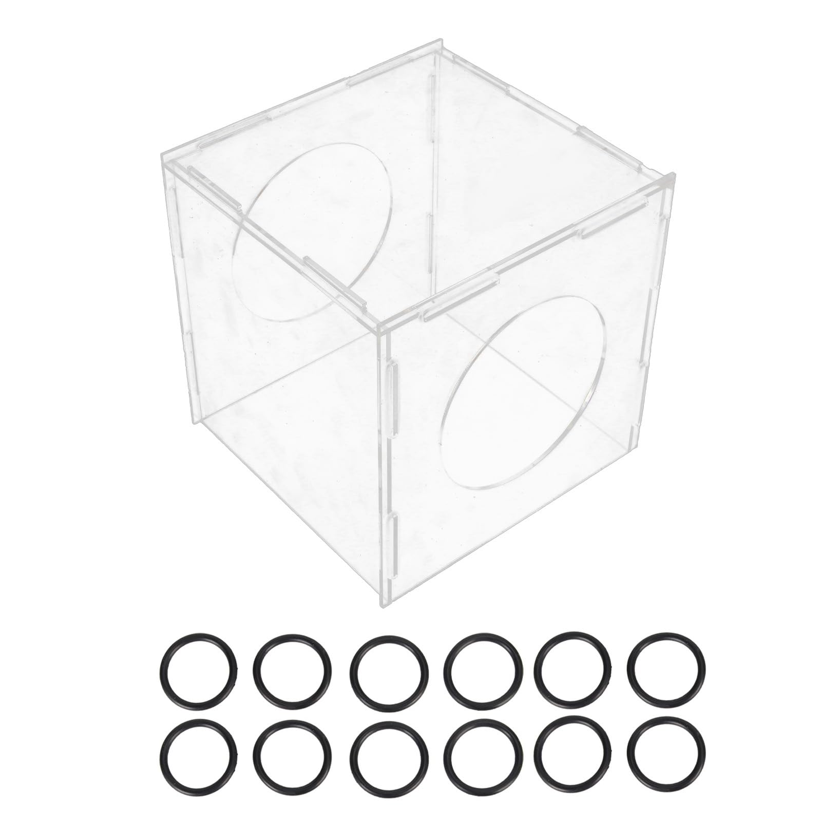 Enclosed Grinding Dust Box Dust Shroud Cover Transparent Acrylic Dust Hood Dust Cage for Engraving Polishing