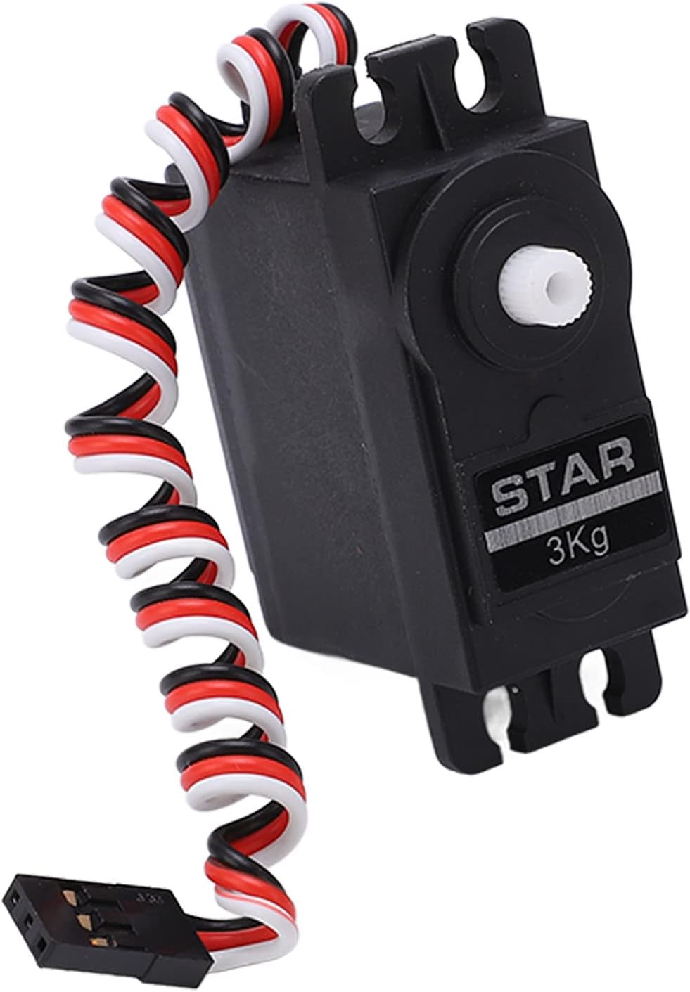 RC Steering Gear, Low Noise Compact Higher Loads 3KG RC Motor Servo Plastic for Off