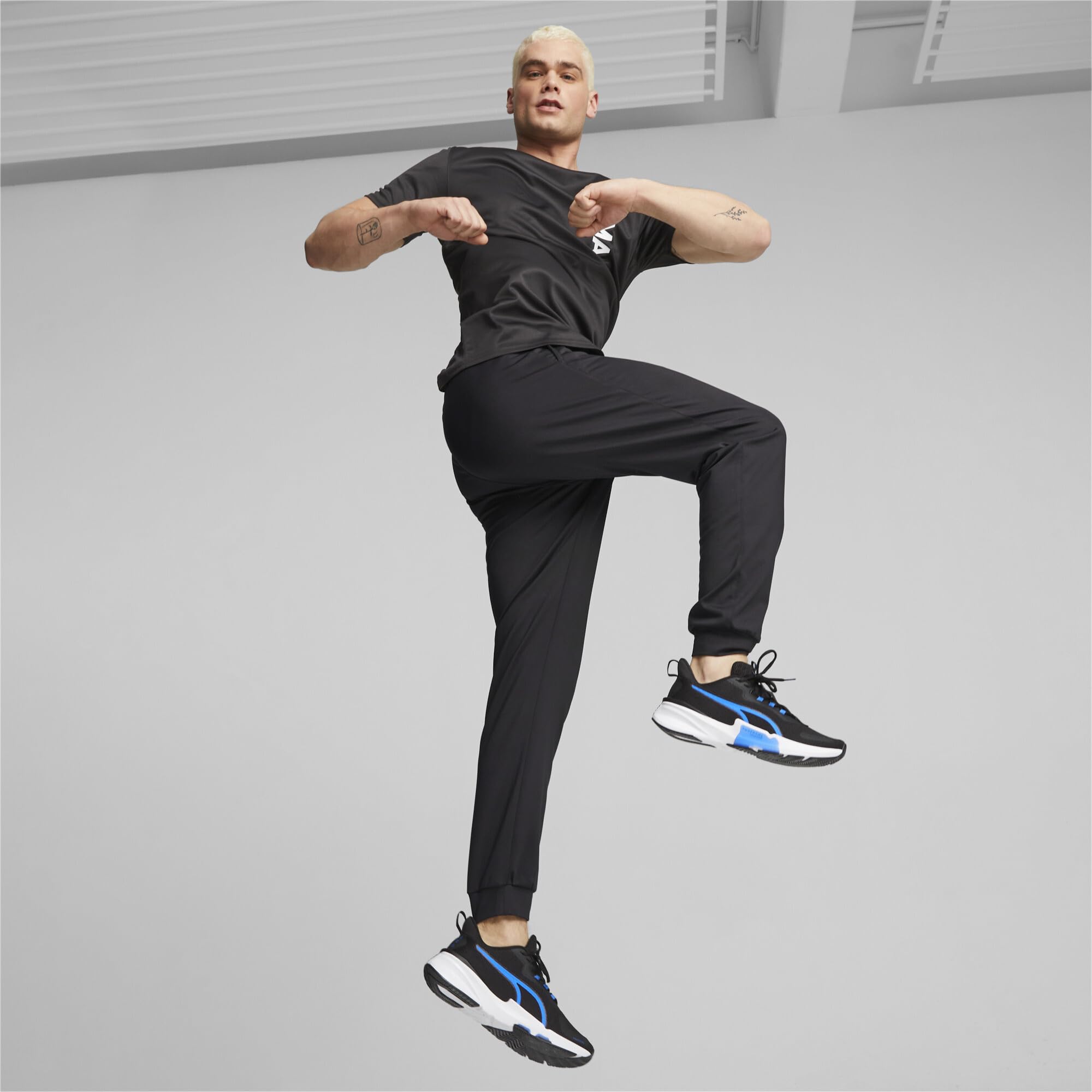 Puma Puma Fit Taped Polyspan Jogger - Pantalones de Punto Hombre