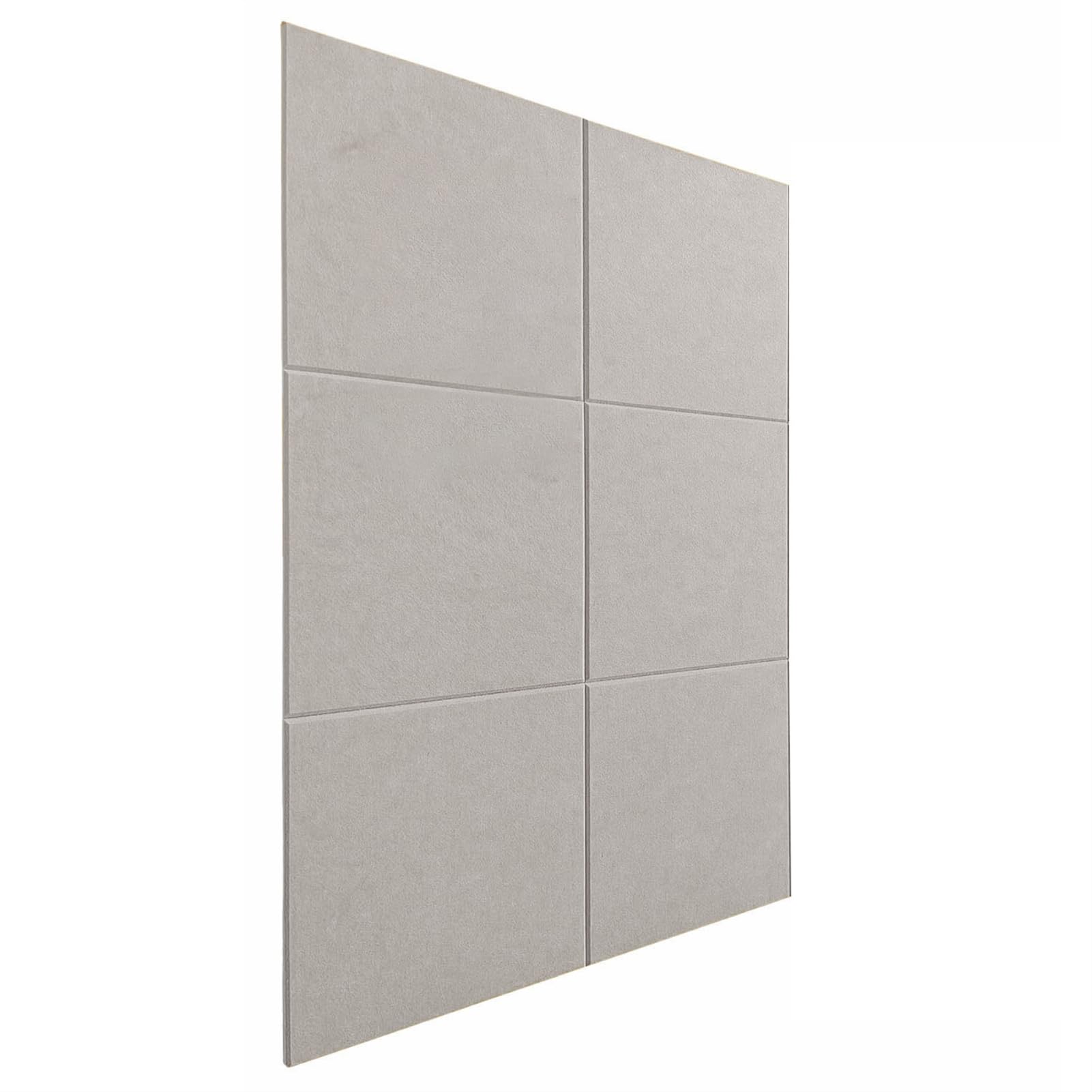 BESTORI Large Cork Board for Wall 36“ x 24", 6 Pack Bulletin Board Alternative Felt Wall Tiles with Removable Adhesive Tabs for Home Office Decor Khaki